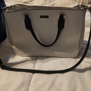 Kate Spade White and Black Women's Bag